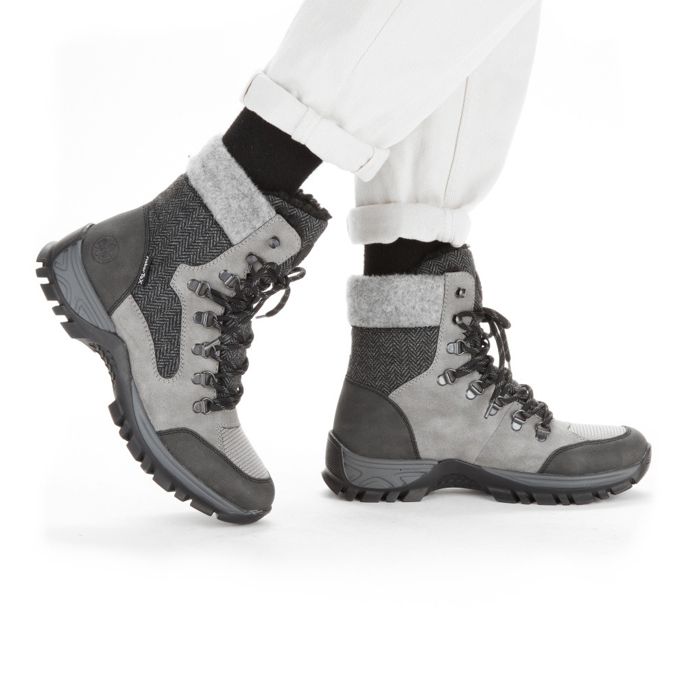 detail Dámská obuv RIEKER RIE-10302755-W2 šedá