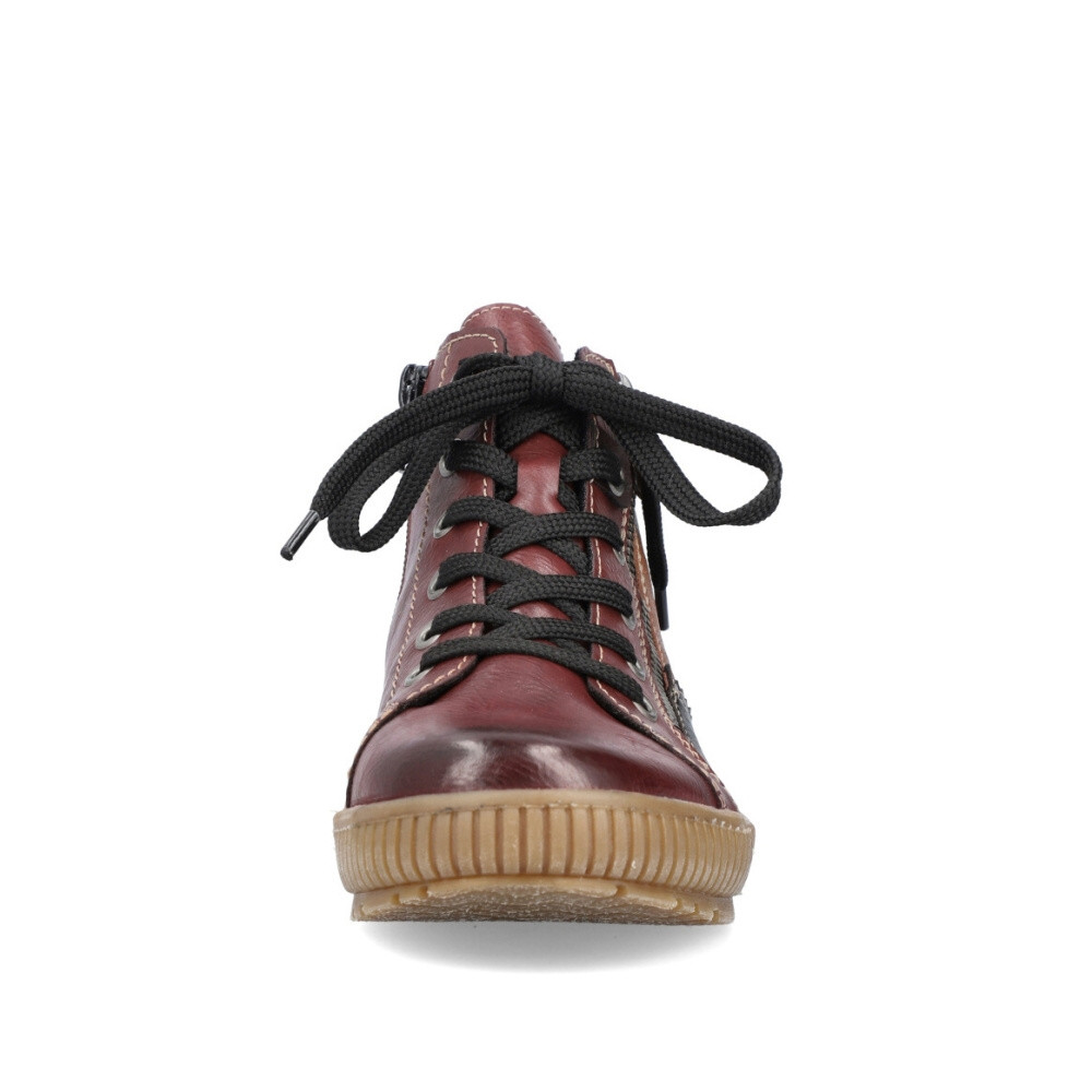 detail Dámská kotníková obuv RIEKER N0721-25 červená W4