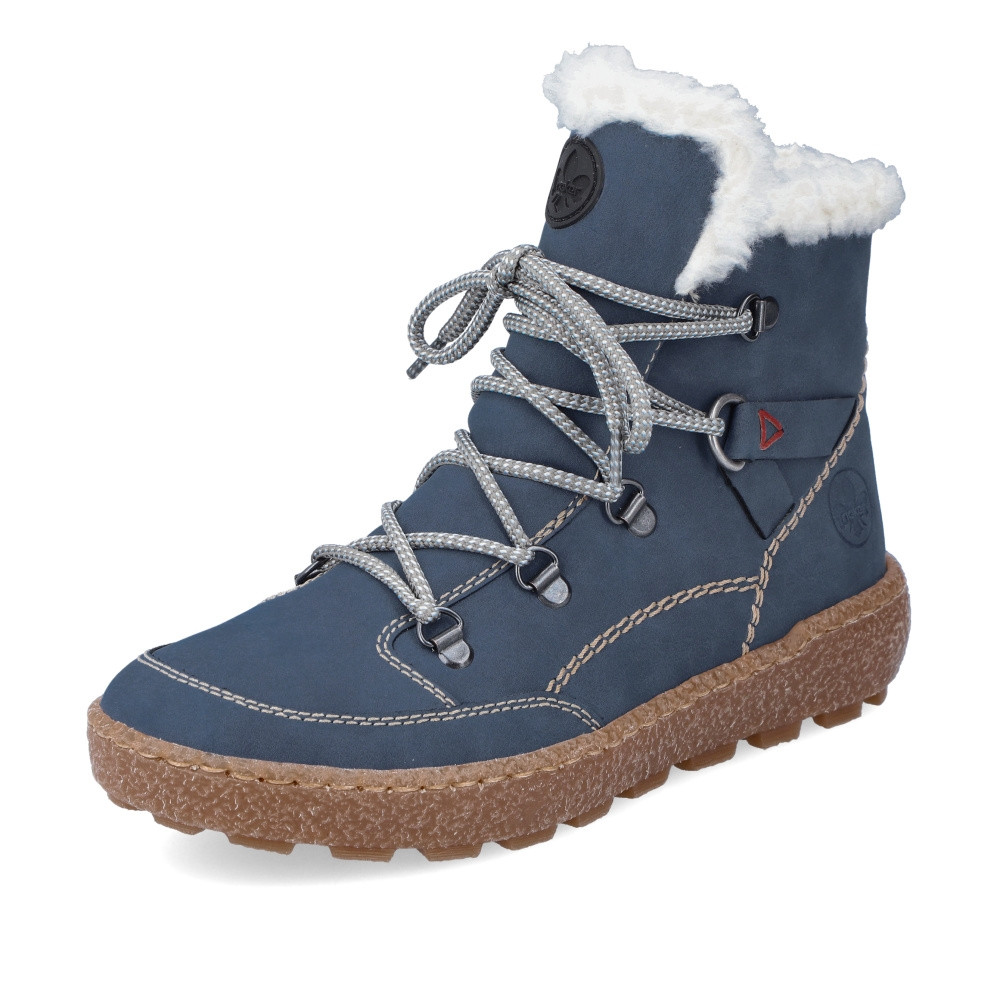 detail Dámská obuv RIEKER RIE-10302764-W2 modrá