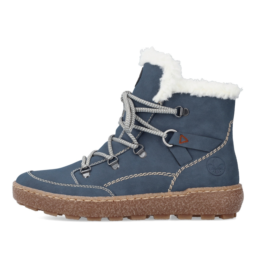 detail Dámská obuv RIEKER RIE-10302764-W2 modrá