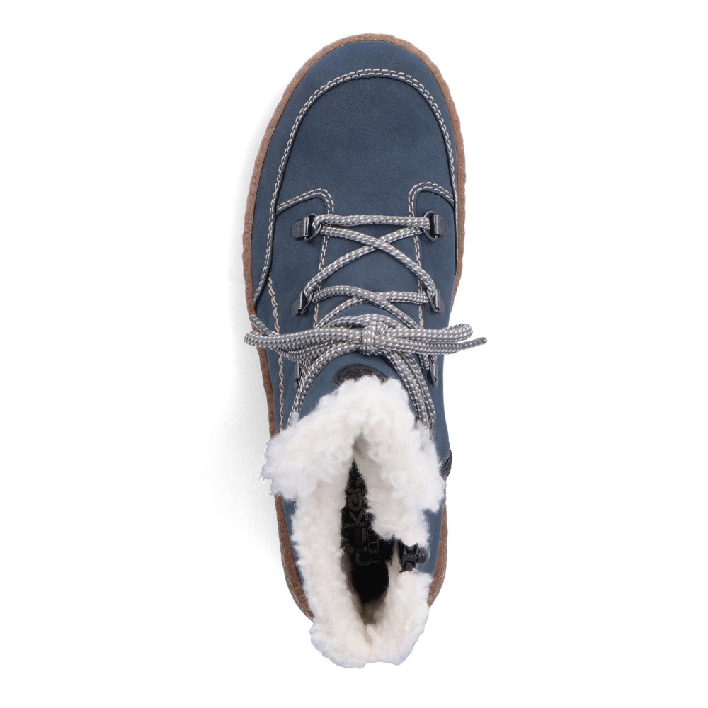 detail Dámská obuv RIEKER RIE-10302764-W2 modrá