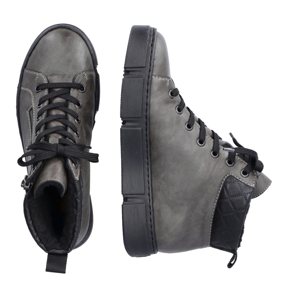 detail Dámská obuv RIEKER RIE-10302774-W2 šedá