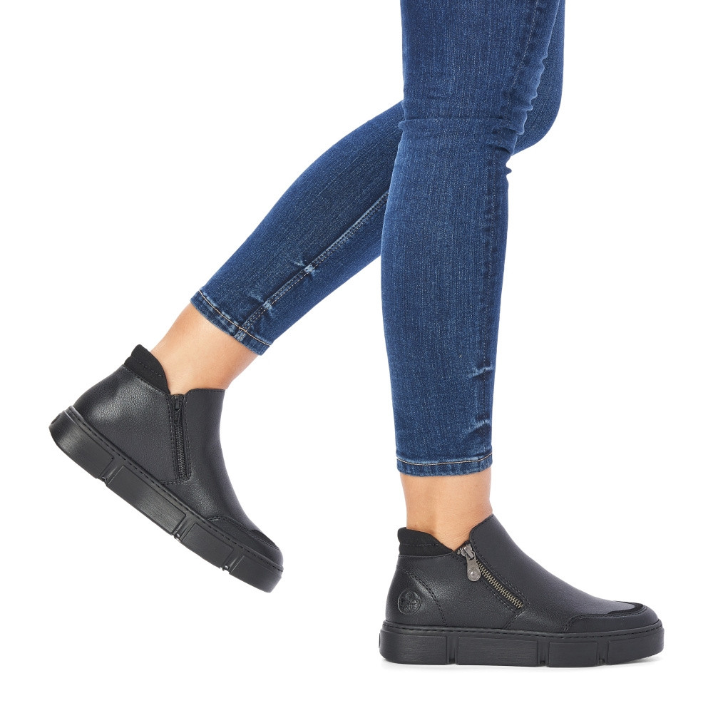 detail Dámská obuv RIEKER RIE-10302776-W2 černá