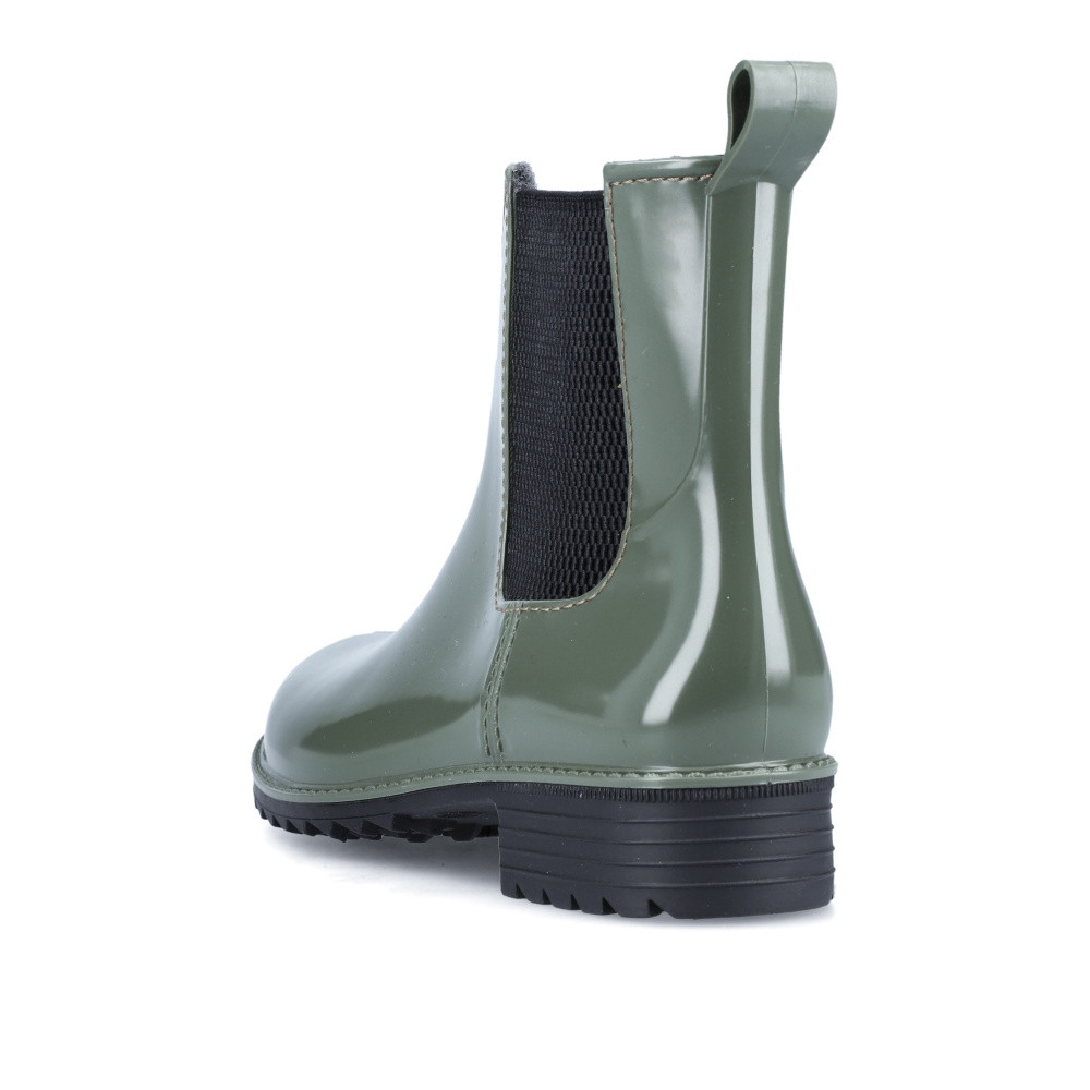 detail Dámská kotníková obuv RIEKER P8280-54 zelená W2