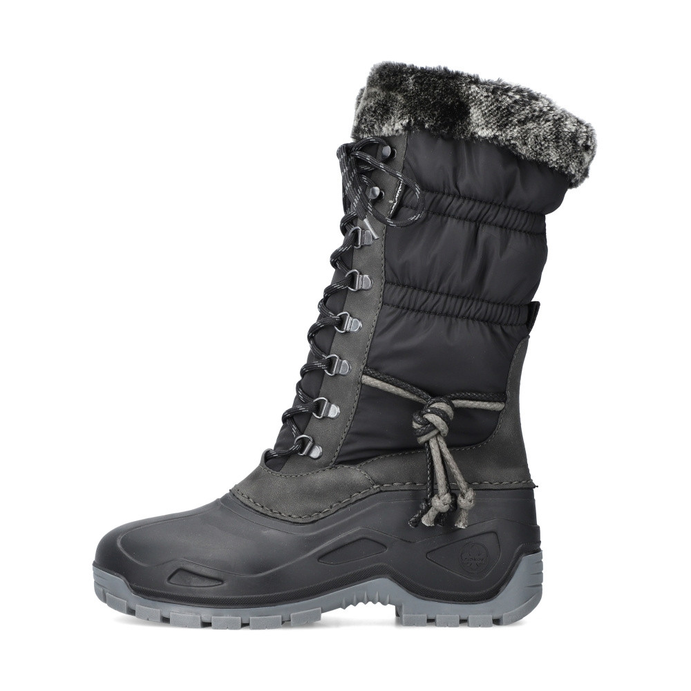 detail Dámské kozačky RIEKER RIE-10302785-W2 černá