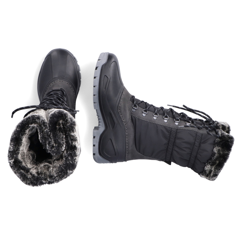 detail Dámské kozačky RIEKER RIE-10302785-W2 černá