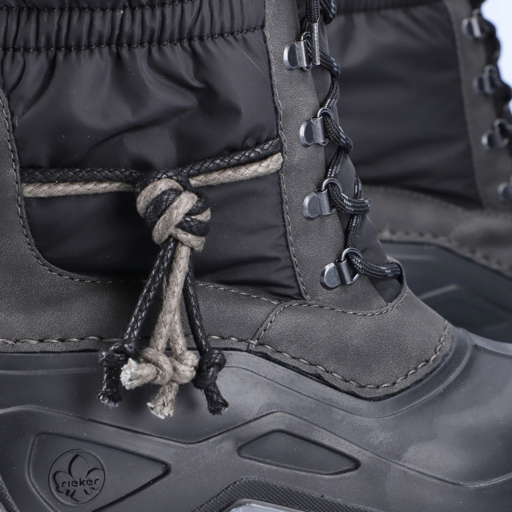 detail Dámské kozačky RIEKER RIE-10302785-W2 černá