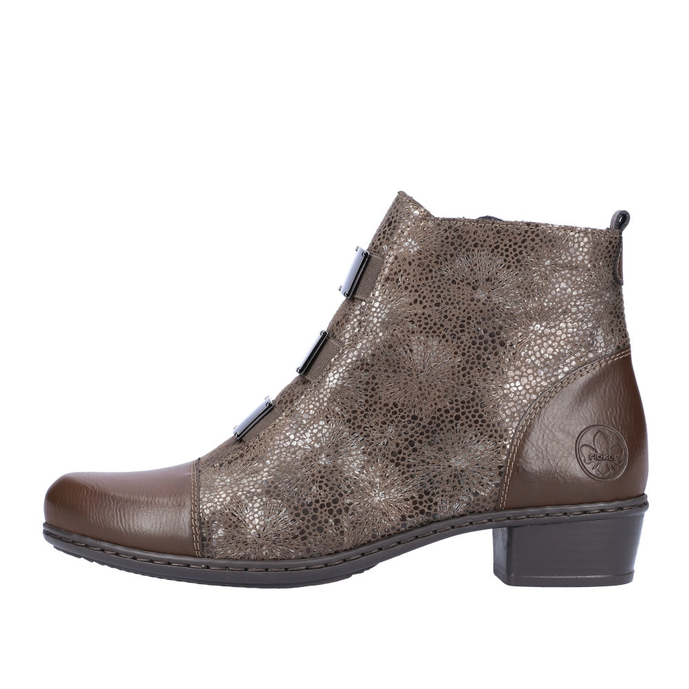 detail Dámská obuv RIEKER RIE-10302803-W2 hnědá