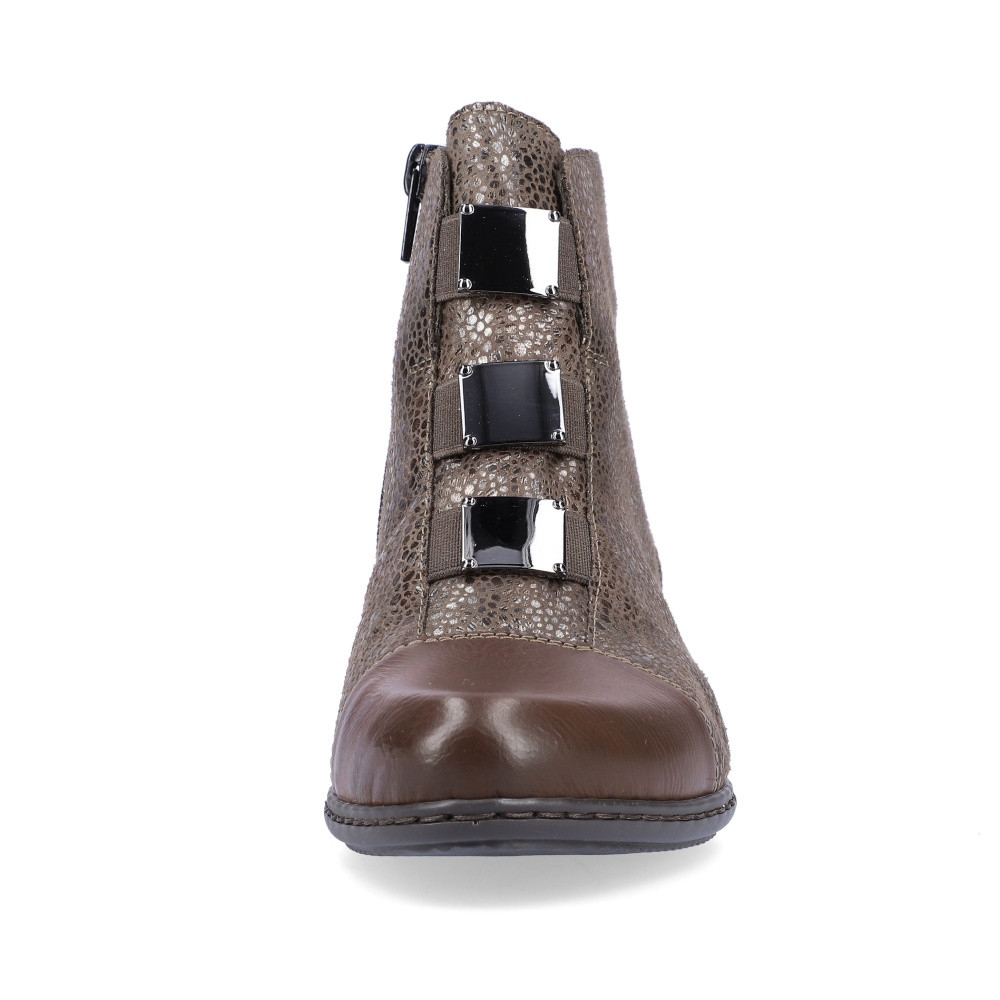 detail Dámská obuv RIEKER RIE-10302803-W2 hnědá