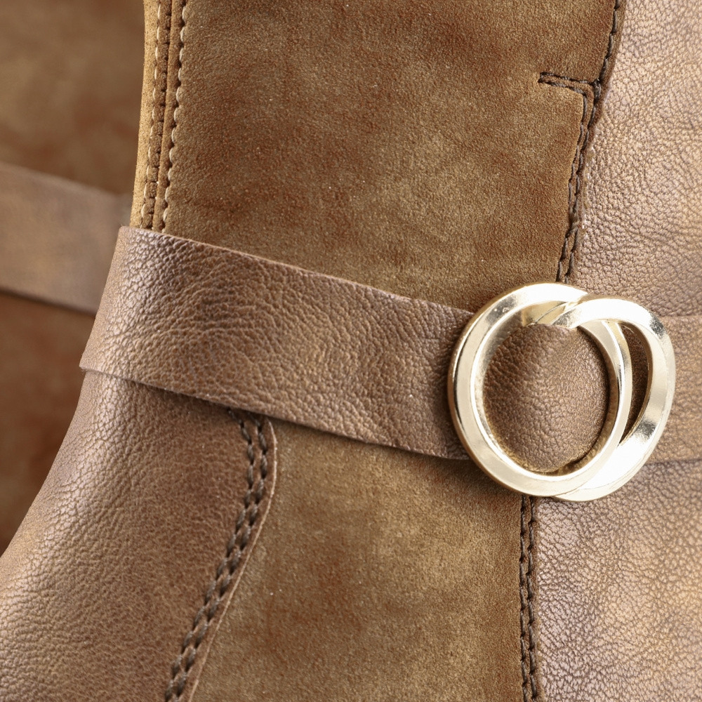 detail Dámská obuv RIEKER RIE-10302808-W2 hnědá