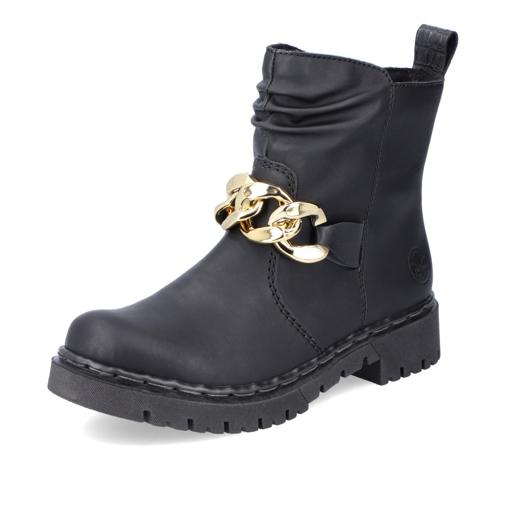 detail Dámská obuv RIEKER RIE-10302818-W2 černá