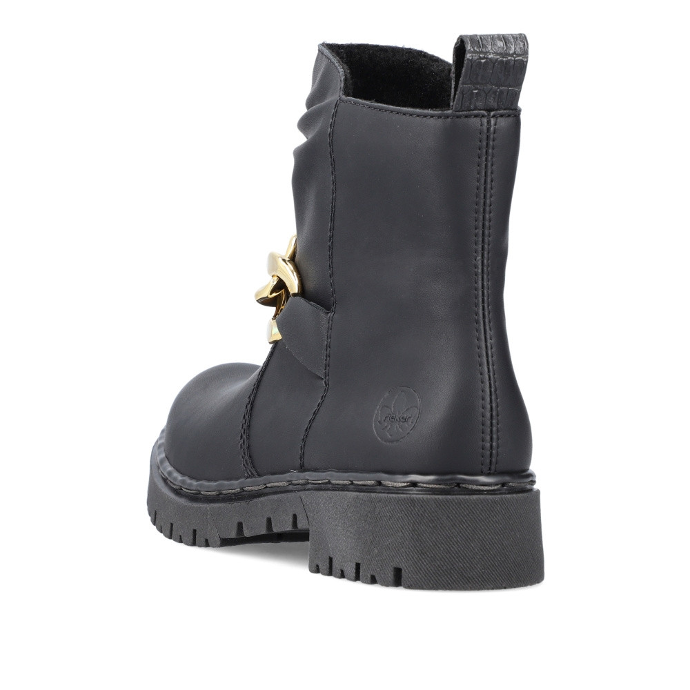 detail Dámská obuv RIEKER RIE-10302818-W2 černá