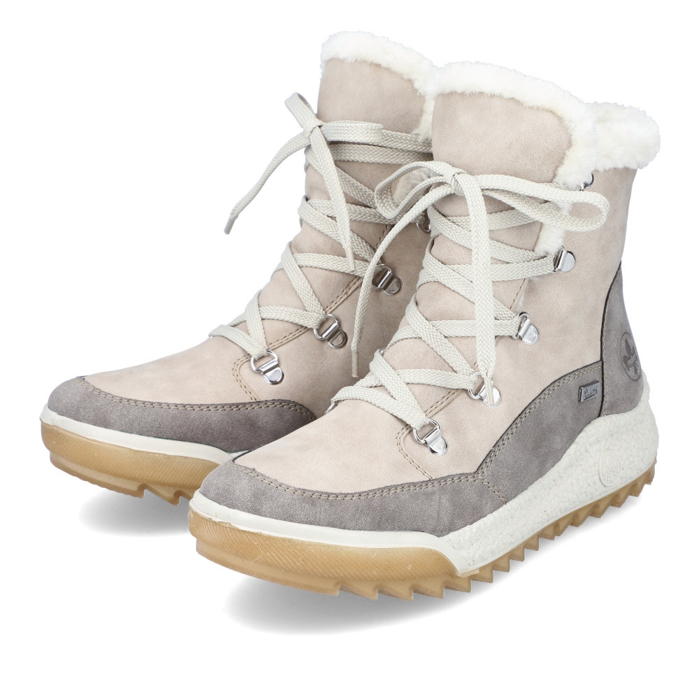 detail Dámská kotníková obuv RIEKER Y4744-61 béžová W2