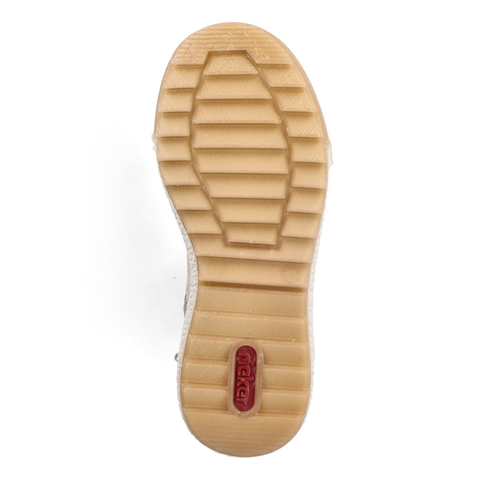 detail Dámská kotníková obuv RIEKER Y4744-61 béžová W2