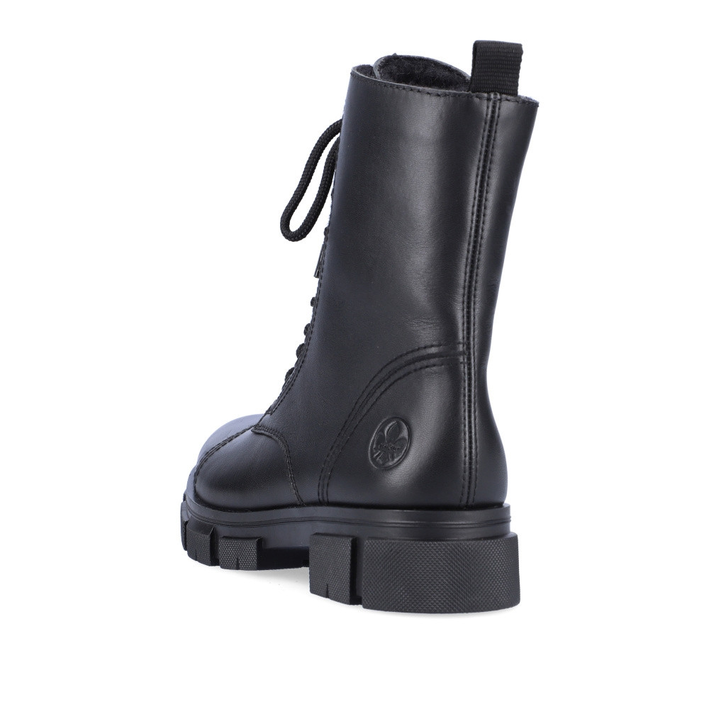 detail Dámská kotníková obuv RIEKER Y7101-00 černá W2