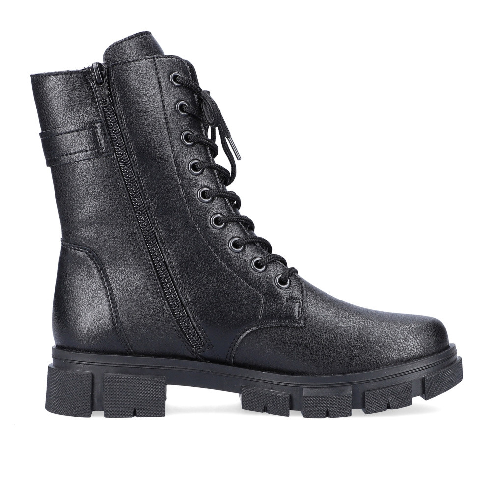 detail Dámská kotníková obuv RIEKER Y7113-00 černá W4