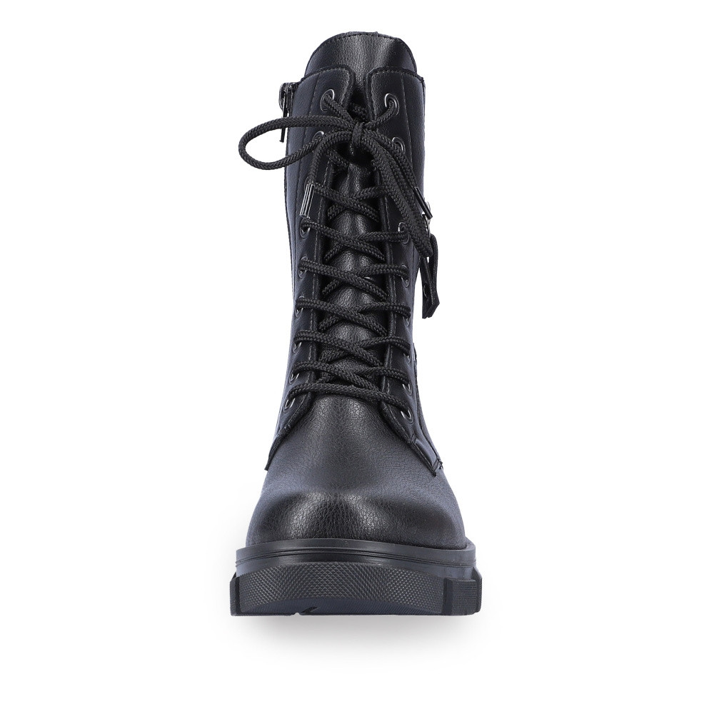 detail Dámská kotníková obuv RIEKER Y7113-00 černá W4