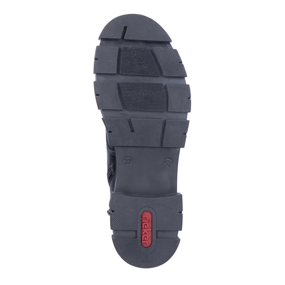 detail Dámská kotníková obuv RIEKER Y7113-00 černá W4