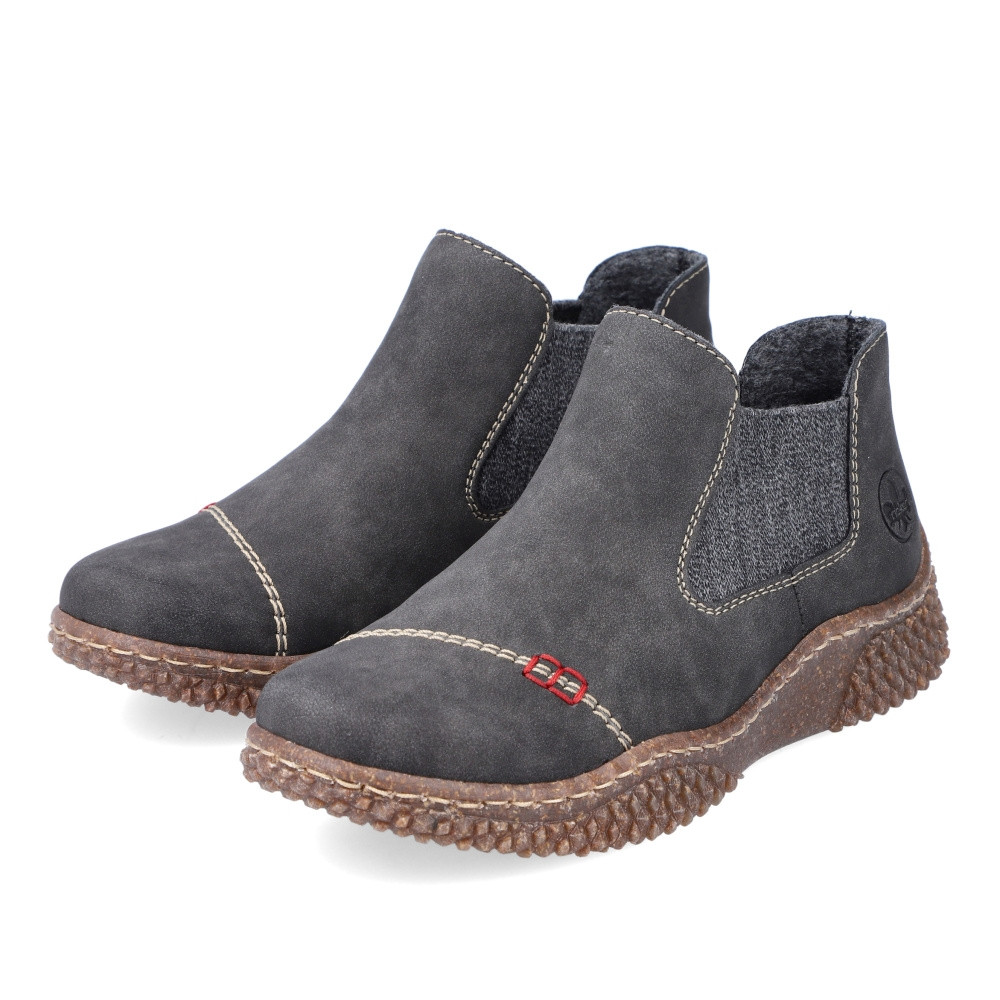 detail Dámská obuv RIEKER RIE-10302839-W2 šedá