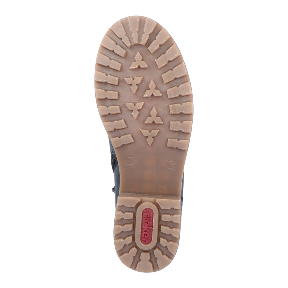 detail Dámská kotníková obuv RIEKER Z0445-14 modrá W4