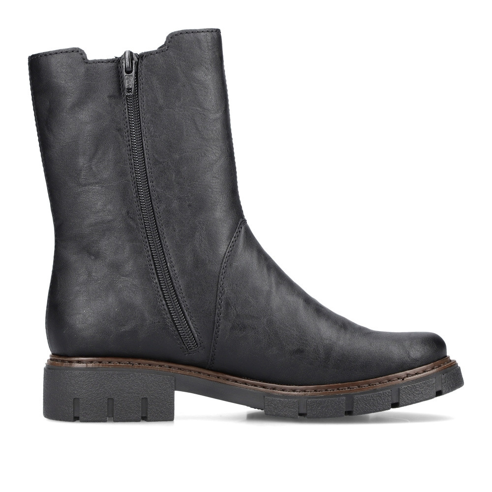 detail Dámská kotníková obuv RIEKER Z3582-00 černá W4