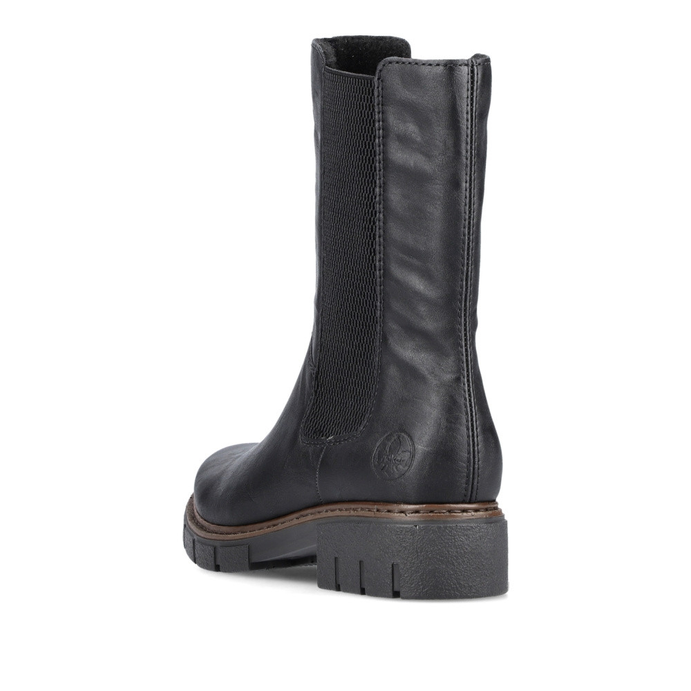 detail Dámská kotníková obuv RIEKER Z3582-00 černá W4