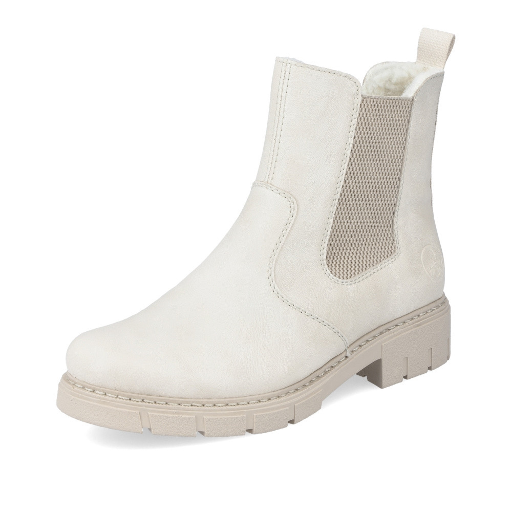 detail Dámská kotníková obuv RIEKER Z3584-80 béžová W2