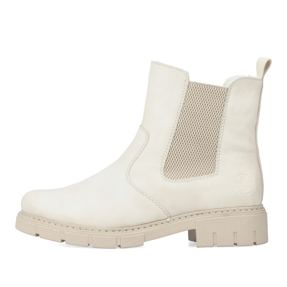 detail Dámská kotníková obuv RIEKER Z3584-80 béžová W2