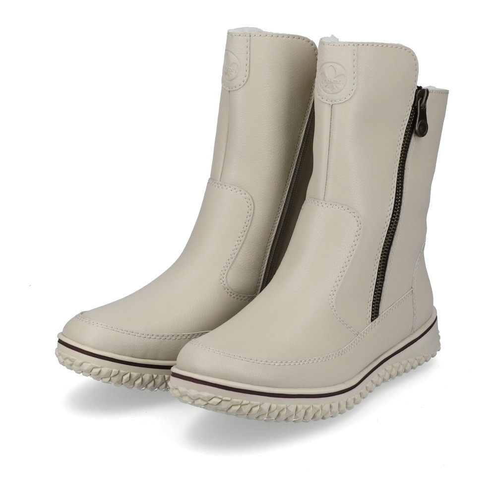 detail Dámská kotníková obuv RIEKER Z4051-60 béžová W4