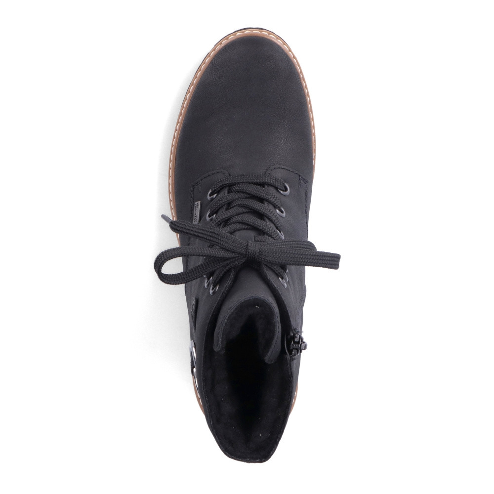 detail Dámska členková obuv RIEKER Z5723-00 čierna W4