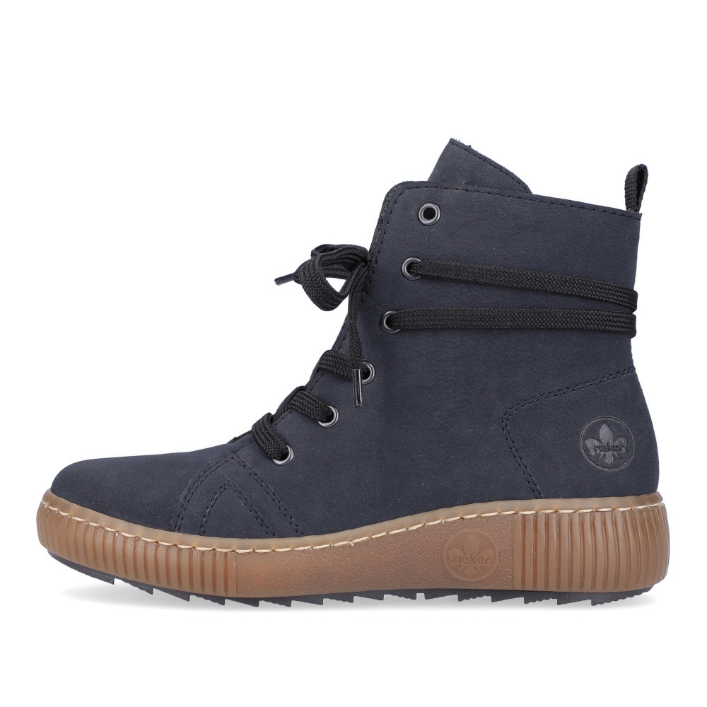 detail Dámská kotníková obuv RIEKER Z6637-14 modrá W4