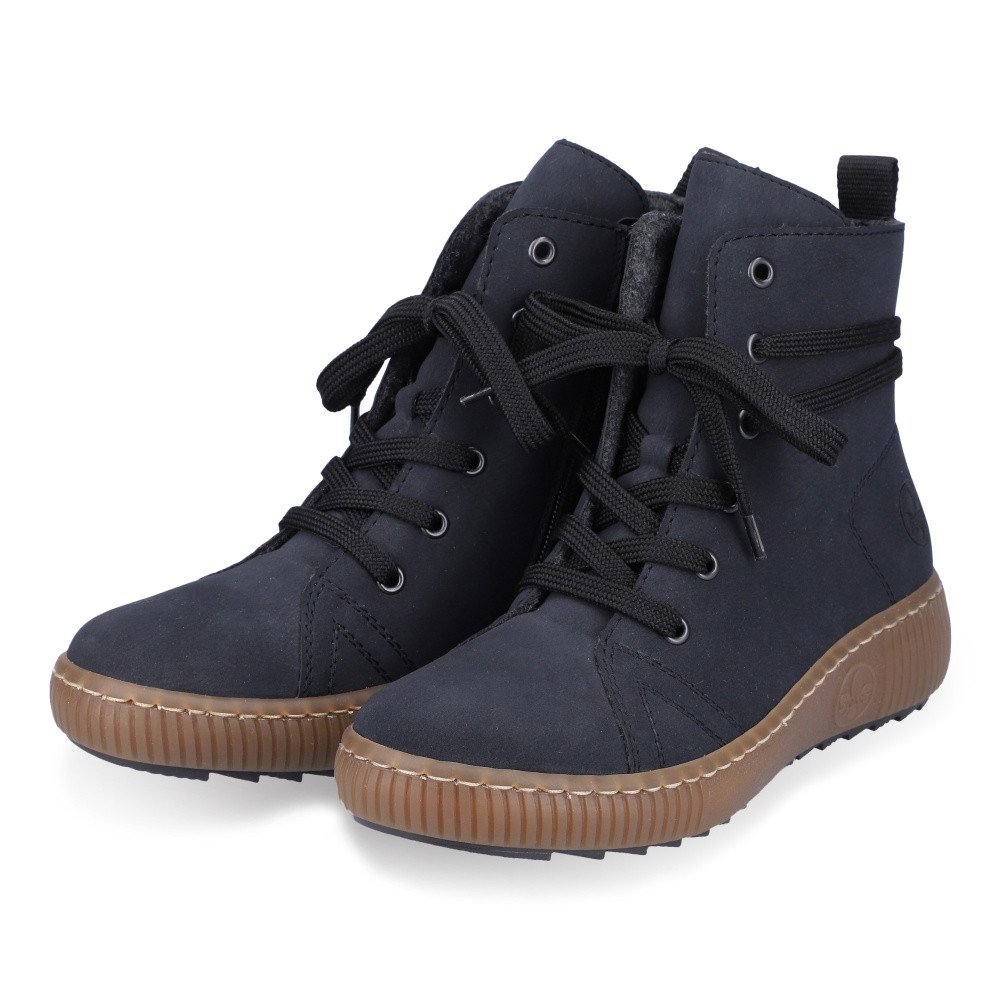 detail Dámská kotníková obuv RIEKER Z6637-14 modrá W4