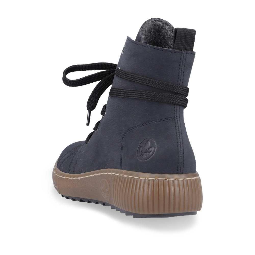 detail Dámská kotníková obuv RIEKER Z6637-14 modrá W4