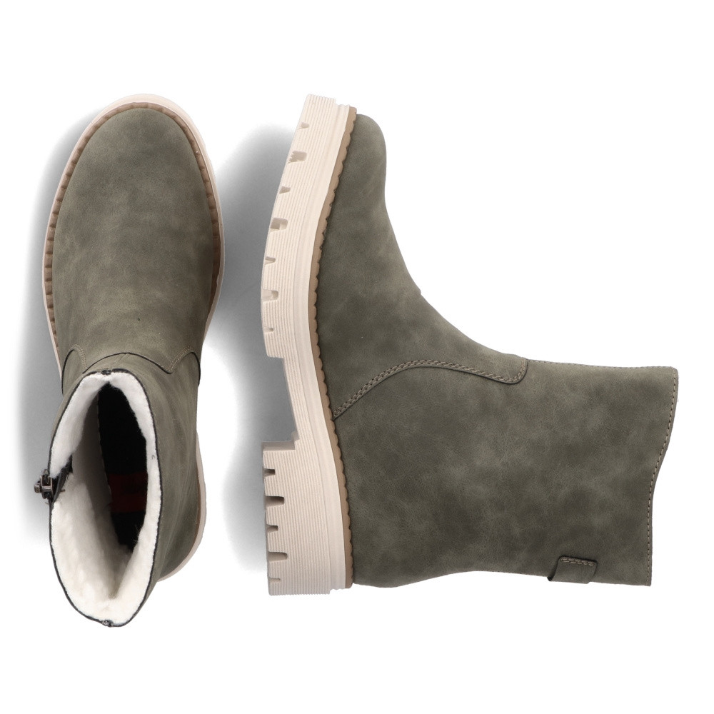 detail Dámská obuv RIEKER RIE-10302893-W2 zelená