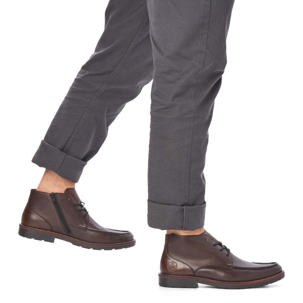 detail Pánská obuv RIEKER RIE-10302909-W2 hnědá