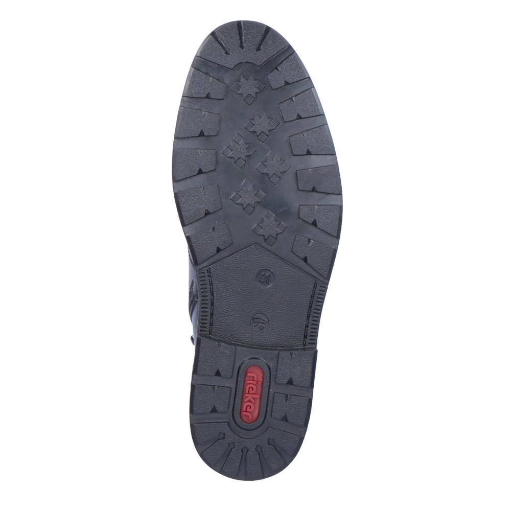 detail Pánská kotníková obuv RIEKER 15313-00 černá W2