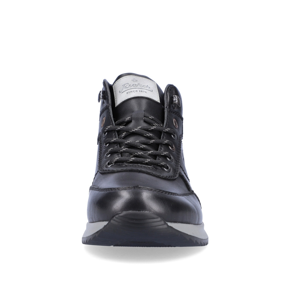 detail Pánská kotníková obuv RIEKER 16136-00 černá W4