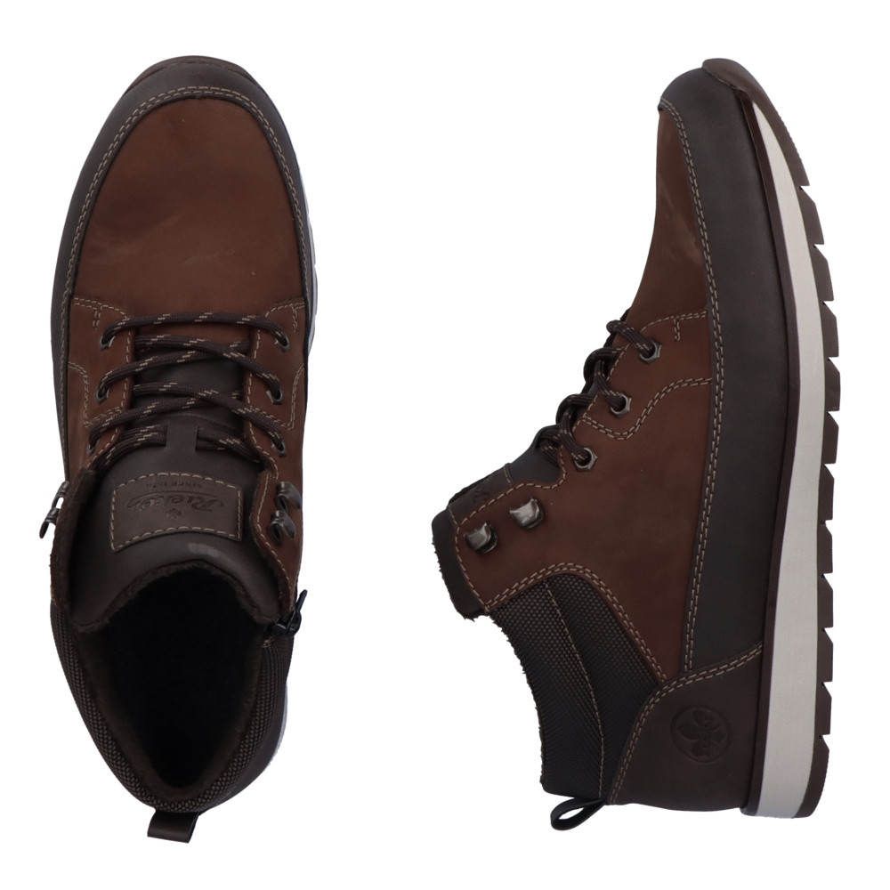 detail Pánská obuv RIEKER RIE-10302920-W2 hnědá