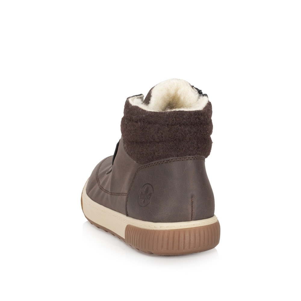 detail Pánská kotníková obuv RIEKER 18905-25 hnědá W3