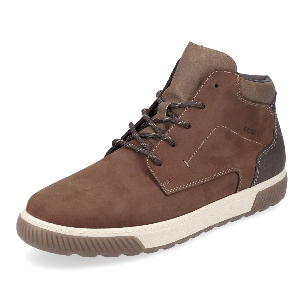 detail Pánská kotníková obuv RIEKER 18914-22 hnědá W3