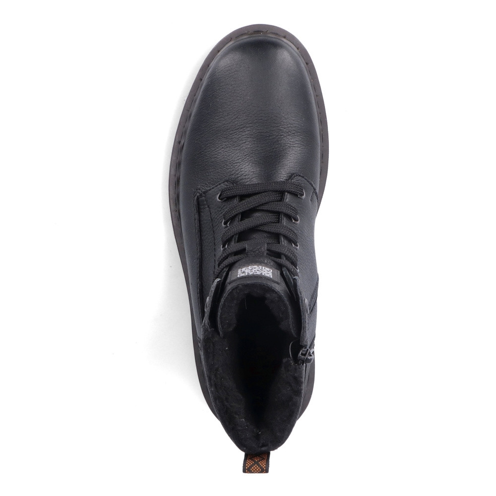 detail Pánská kotníková obuv RIEKER 31602-00 černá W4