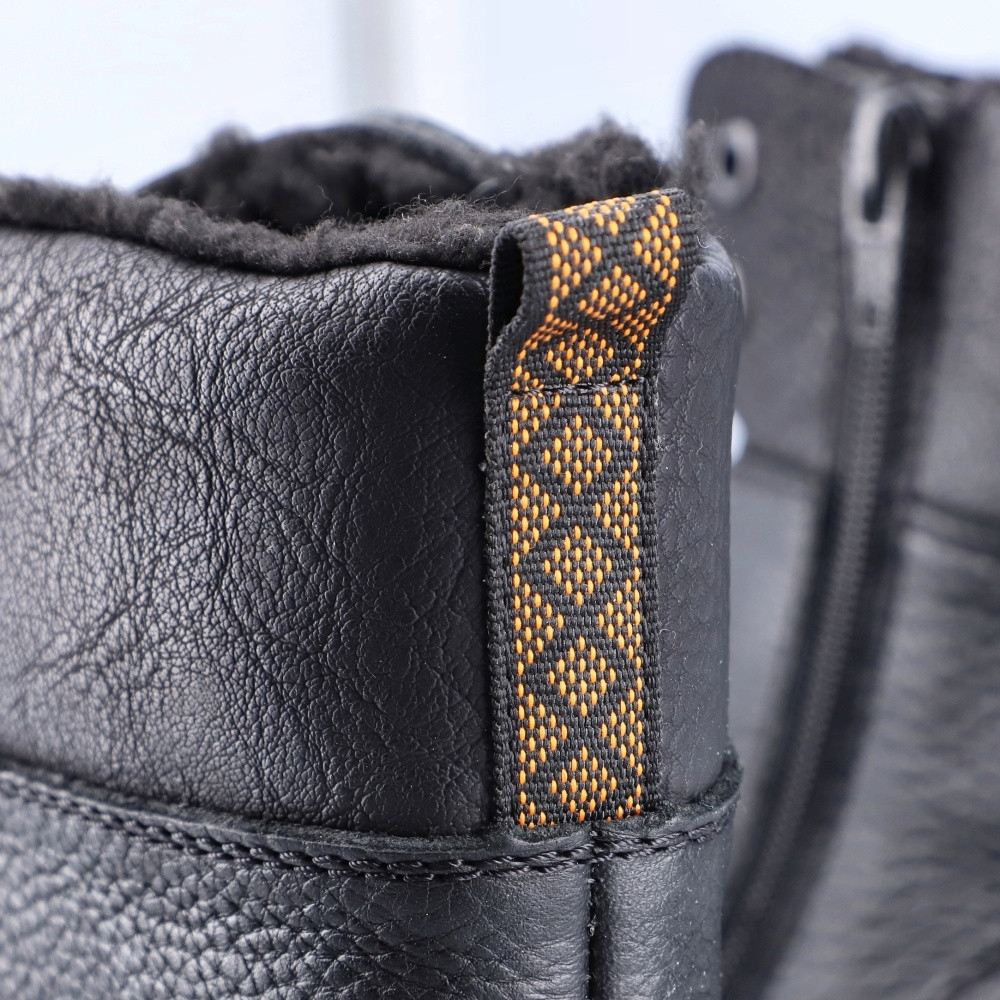 detail Pánská kotníková obuv RIEKER 31602-00 černá W4