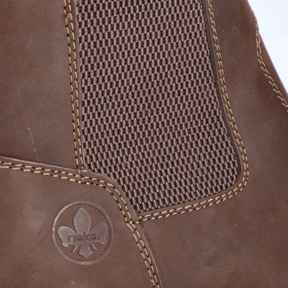 detail Pánská kotníková obuv RIEKER 31650-23 hnědá W3