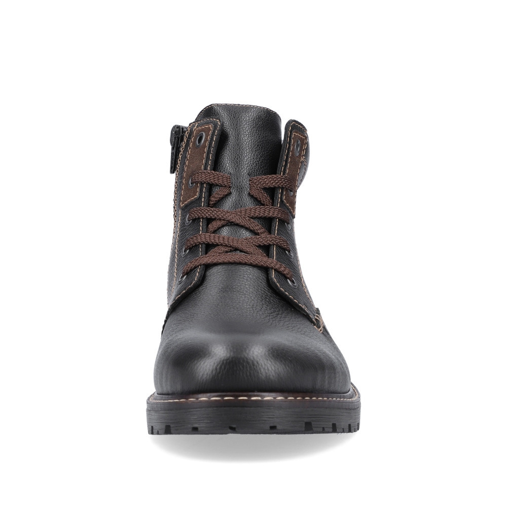 detail Pánská kotníková obuv RIEKER 32005-00 černá W2