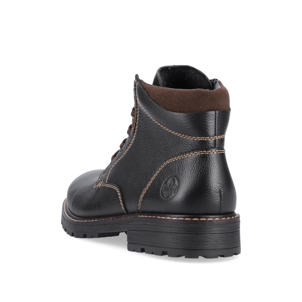detail Pánská kotníková obuv RIEKER 32005-00 černá W2