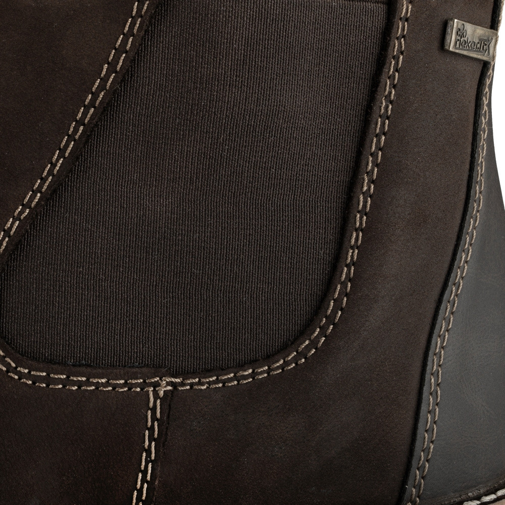 detail Pánská kotníková obuv RIEKER 35382-27 hnědá W2