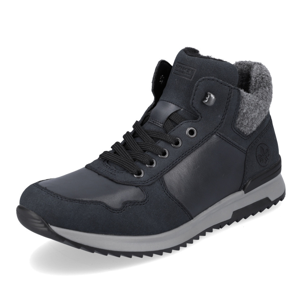 detail Pánská kotníková obuv RIEKER 36140-14 modrá W2