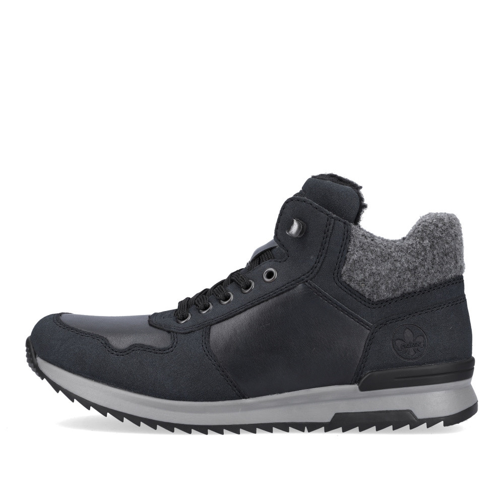 detail Pánská kotníková obuv RIEKER 36140-14 modrá W2