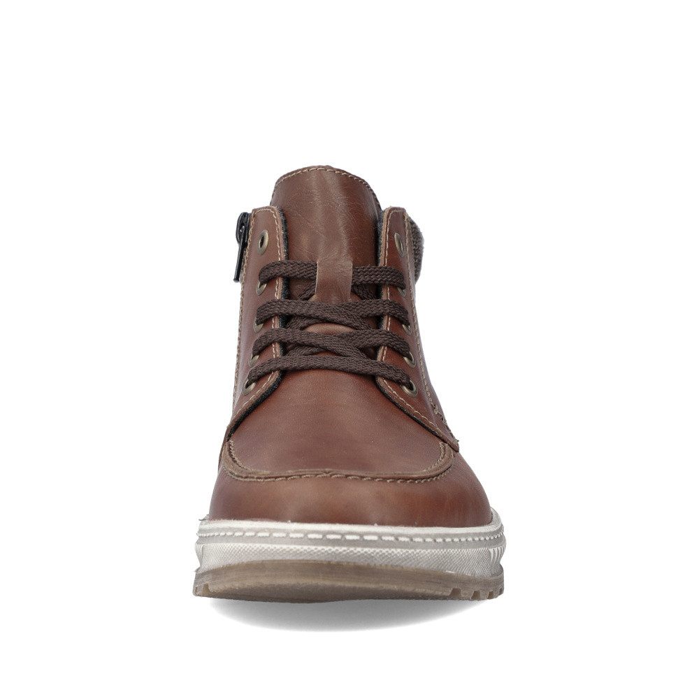 detail Pánská kotníková obuv RIEKER 37022-24 hnědá W4