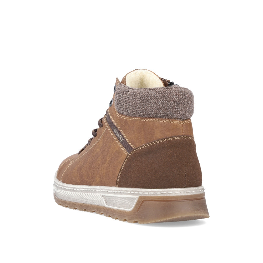 detail Pánská kotníková obuv RIEKER 37040-24 hnědá W2